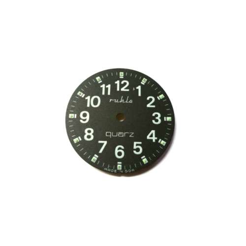 Ruhla Watch Dial  /Germany / Vintage  / 33.6mm  /  Watchmaker / Crafter / Steampunk