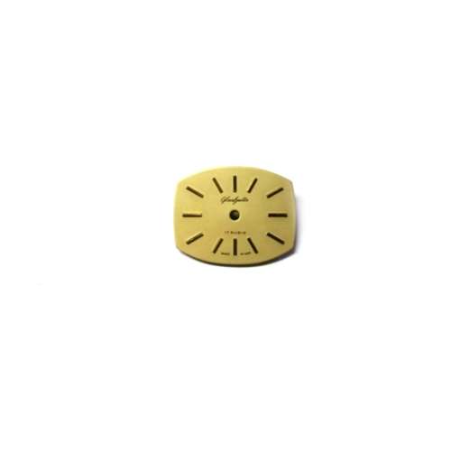 Glashütte Watch Dial  /Germany / Vintage  / 15.7x19.5mm  /  Watchmaker / Crafter / Steampunk