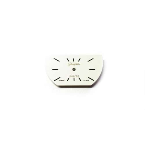 Glashütte Watch Dial  /Germany / Vintage  / 15.6x29.3mm  /  Watchmaker / Crafter / Steampunk