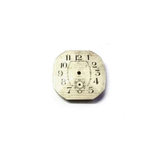 No Name Watch Dial  /Germany / Vintage  / 22.7x22.5mm  /  Watchmaker / Crafter / Steampunk