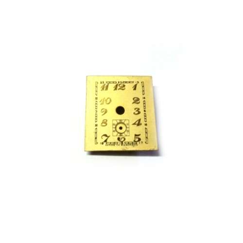 No Name Watch Dial  /Germany / Vintage  / 23.0x20.2mm  /  Watchmaker / Crafter / Steampunk