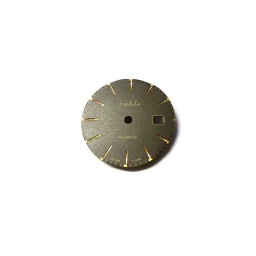 Ruhla Watch Dial  /Germany / Vintage  /27.4mm  /  Watchmaker / Crafter / Steampunk