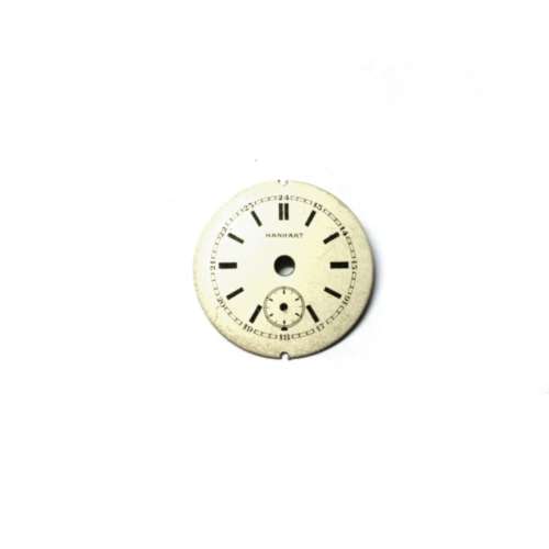 Hanhart Watch Dial  /Swiss / Vintage  /23.0mm  /  Watchmaker / Crafter / Steampunk