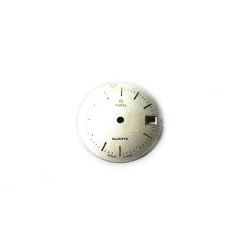 Ruhla Watch Dial  /Germany / Vintage  /26.9mm  /  Watchmaker / Crafter / Steampunk