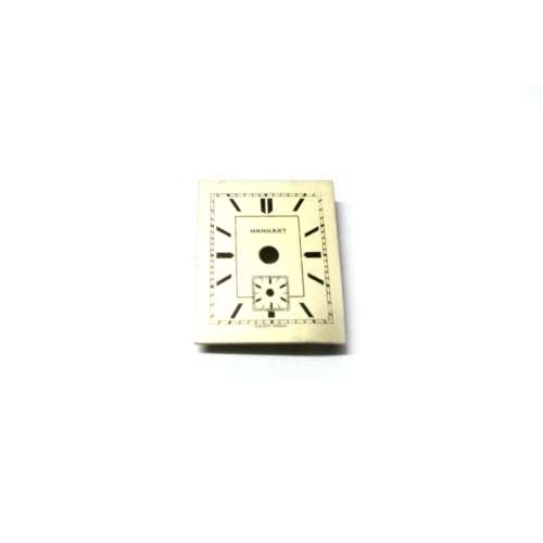 Hanhart Name Watch Dial  /Swiss / Vintage  /23.1x18.8mm  /  Watchmaker / Crafter / Steampunk