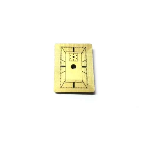 No Name Watch Dial  /Germany / Vintage  /25.4x19.5mm  /  Watchmaker / Crafter / Steampunk