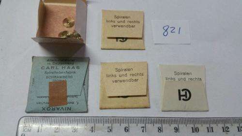 Watch Parts Spares / Unused / Movement Parts /  Watchmaker / Price 5 Pockets