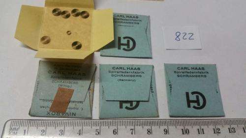 Watch Parts Spares / Unused / Movement Parts /  Watchmaker / Price 5 Pockets