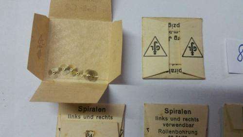 Watch Parts Spares / Unused / Movement Parts /  Watchmaker / Price 5 Pockets