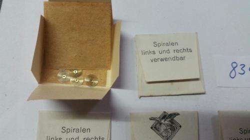 Watch Parts Spares / Unused / Movement Parts /  Watchmaker / Price 5 Pockets