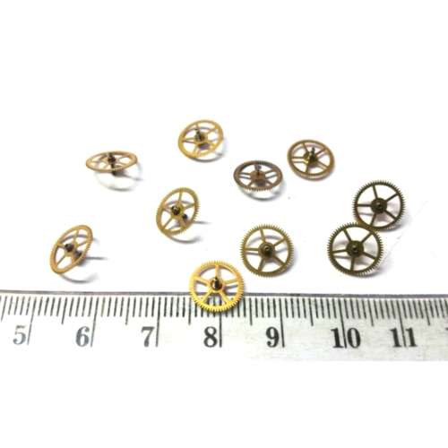 Watch Parts Spares/ Unused /Mechan. Movement Parts / Watchmaker /Crafter /Steampunk / Price10Pcs