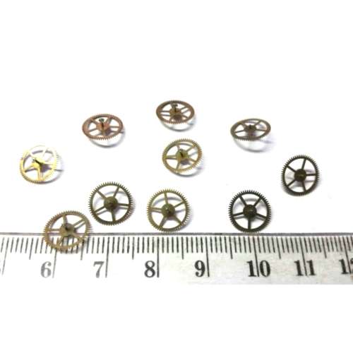 Watch Parts Spares/ Unused /Mechan. Movement Parts / Watchmaker /Crafter /Steampunk / Price10Pcs