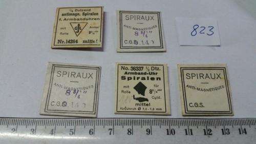 Watch Parts Spares / Unused / Movement Parts /  Watchmaker / Price 5 Pockets