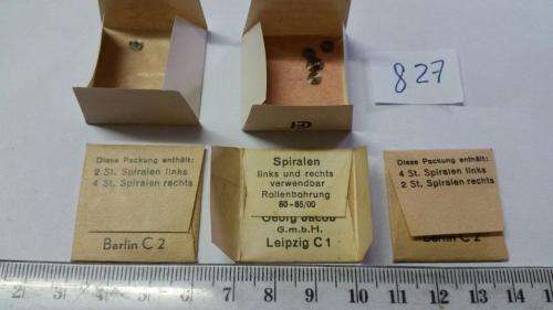 Watch Parts Spares / Unused / Movement Parts /  Watchmaker / Price 5 Pockets