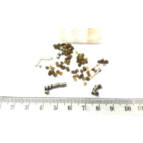 Watch parts- lot of diverse ??? and magnetic parts  - Watchmaker find your Treasure