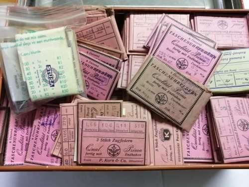 Estimated 1450 antique pocket watch springs-BIG BARGAIN! -Price for bulk