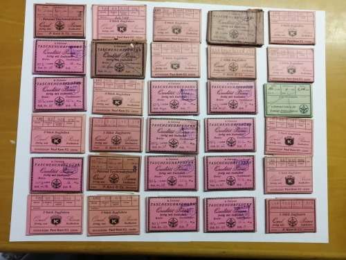 Estimated 1450 antique pocket watch springs-BIG BARGAIN! -Price for bulk