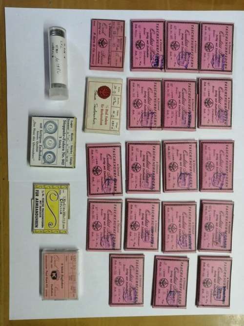 Estimated 1450 antique pocket watch springs-BIG BARGAIN! -Price for bulk