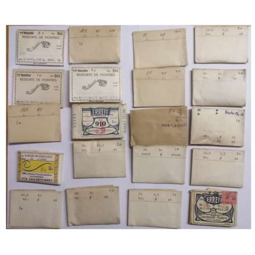 103 antique pocket watch springs-BIG BARGAIN! -Price for bulk