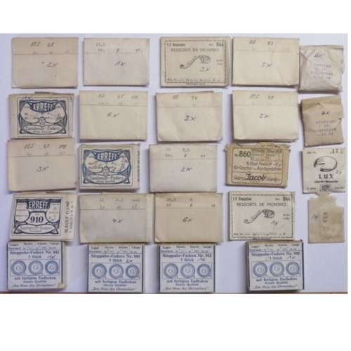 59 antique pocket watch springs-BIG BARGAIN! -Price for bulk