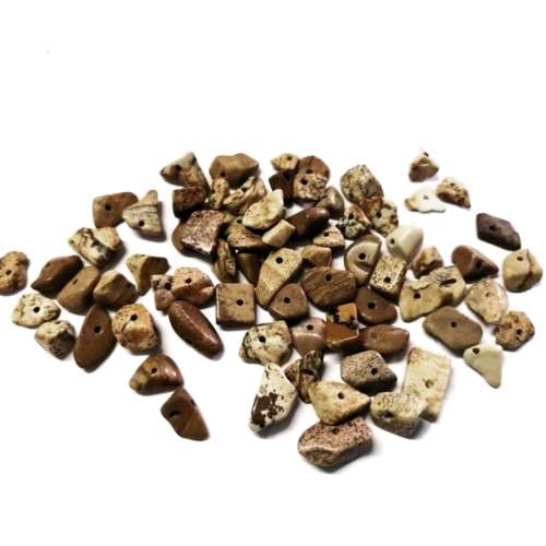 Beads / Gemstone Beads / Jasper Beads / 5-8mm chips/+/-73pcs / Beads for crafting