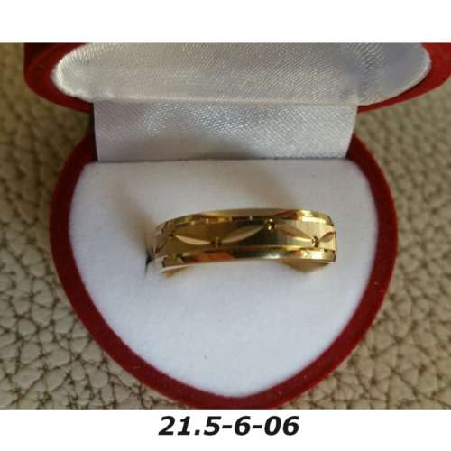 Rings - Brass / gold plaque` - 21.5 diameter -width 6mm-