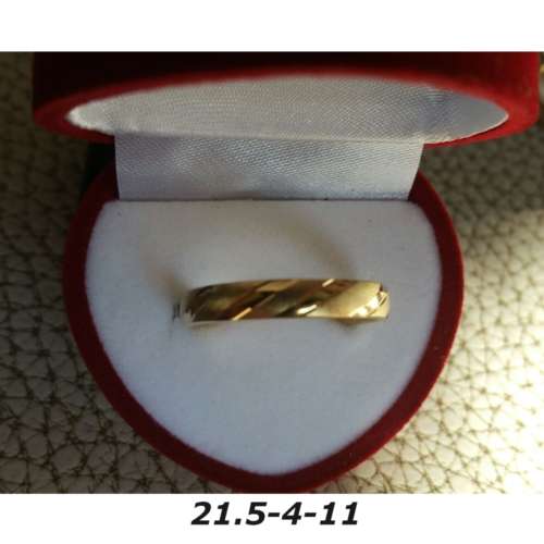 Rings - Brass / gold plaque` - 21.5 diameter -width 4mm-