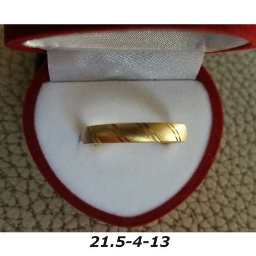 Rings - Brass / gold plaque` - 21.5 diameter -width 4mm-