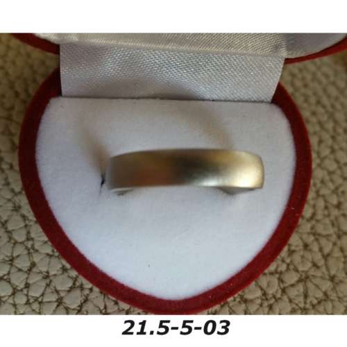 Ring - Brass / gold plaque` - 21.5 diameter -width 5mm-