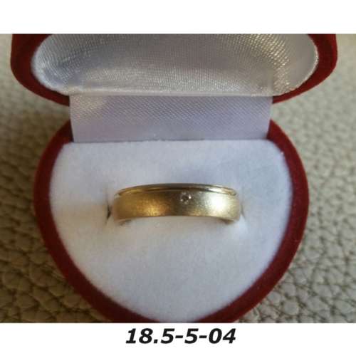 Ring - Brass / gold plaque` - 18.5 diameter -width 5mm-