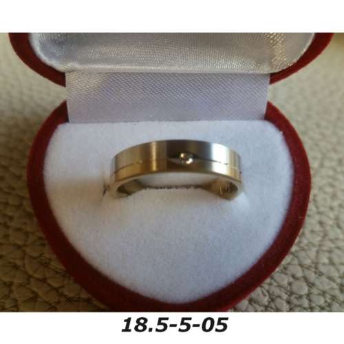 Ring - Brass / gold plaque` - 18.5 diameter -width 5mm-