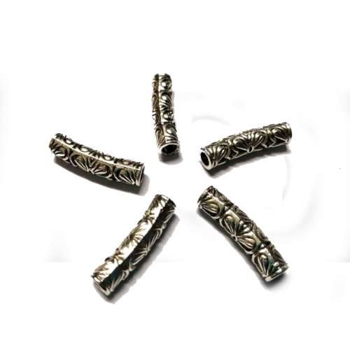 Beads / Metal Beads / top quality / heavy Beads / 25.5x6.2mm /5pcs / Beads for crafting