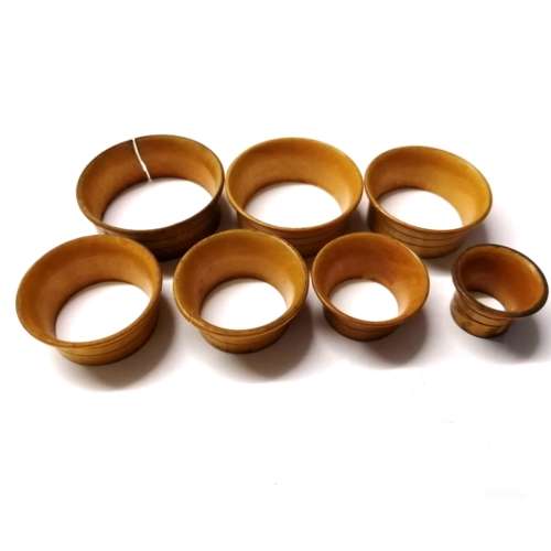 Watch Movement Holder / Set 7pcs / (55mm-with crack)-52mm-48mm-45mm-43mm-38mm-30mm