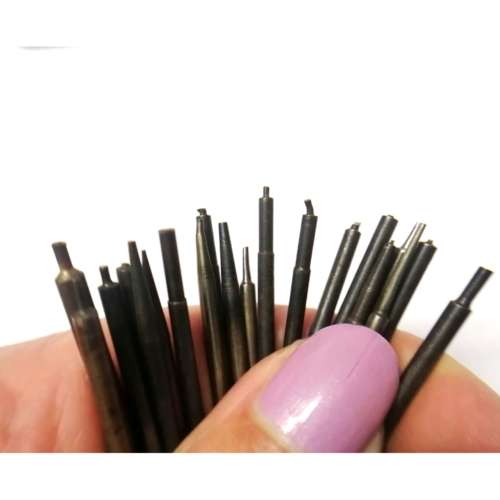 Watchmaker tools - punch - 20pcs