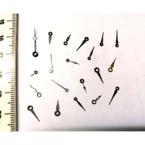 antique Watch parts / 20pcs antique watch hands /Watchmaker Treasures