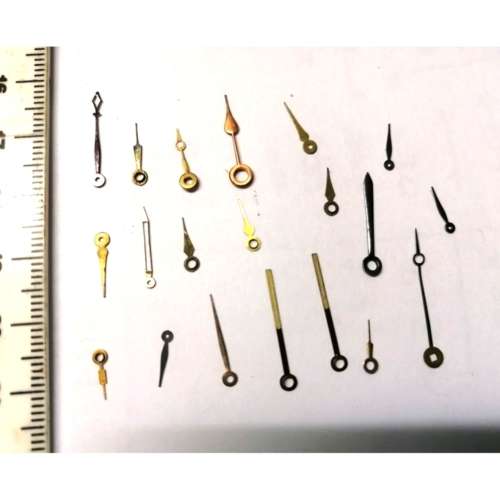 antique Watch parts / 20pcs antique watch hands /Watchmaker Treasures