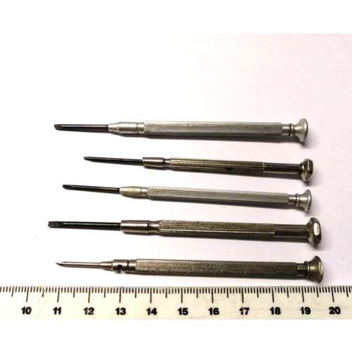 Watchmaker Tools- 5pcs Screw driver -Made in Germany