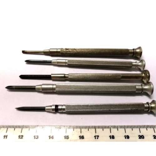 Watchmaker Tools- 5pcs Screw driver -Made in Germany