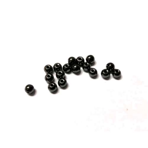 Beads - Hematite Beads - 20pcs  - 4mm - Hole +/- 1.2mm / Beads for crafting