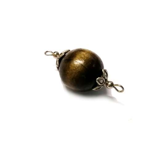 Beads / Wooden bead Connector - p. 1pc   - 35x16mm / Beads for crafting