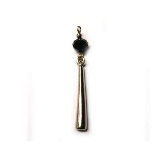 Beads / Crystal Pendants - dark blue - p. 1pc   - size 50x8mm / Beads for crafting