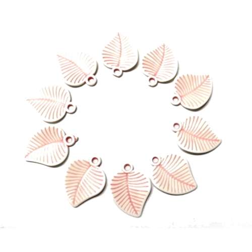 Pendants / Acrylic - Ceramic Optic Pendant - 10pcs - 22x18mm / Beads for crafting