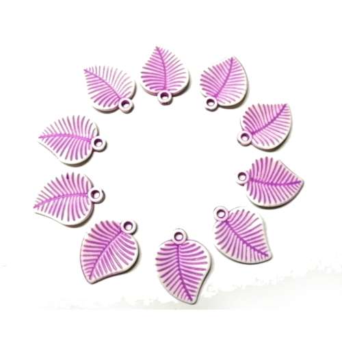 Pendants / Acrylic - Ceramic Optic Pendant - 10pcs - 22x18mm / Beads for crafting