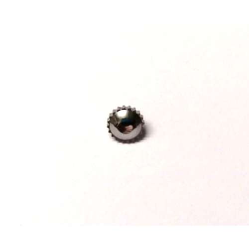 Watch parts- 1 crown  stainless STEEL- sizes W5.8mm H3.0mm -Watchmaker Treasure