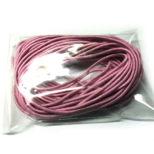 Elastics / Nylon ELASTIC String / PINK / 1.2mm /  5.3m / Beads for crafting