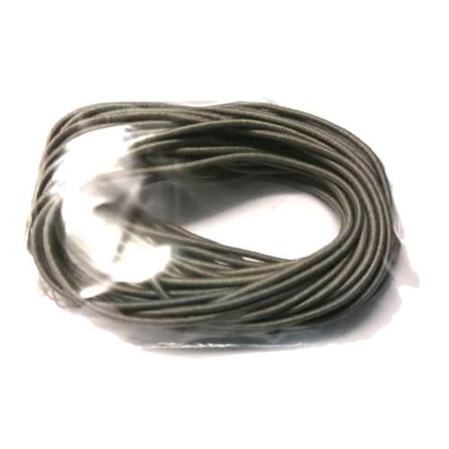 Elastics / Nylon ELASTIC String / GREY / 1.2mm /  5.3m / Beads for crafting