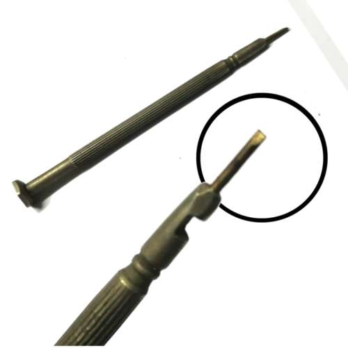 Watchmaker tools - Screw driver  - 1.0mm - total length 7.0cm