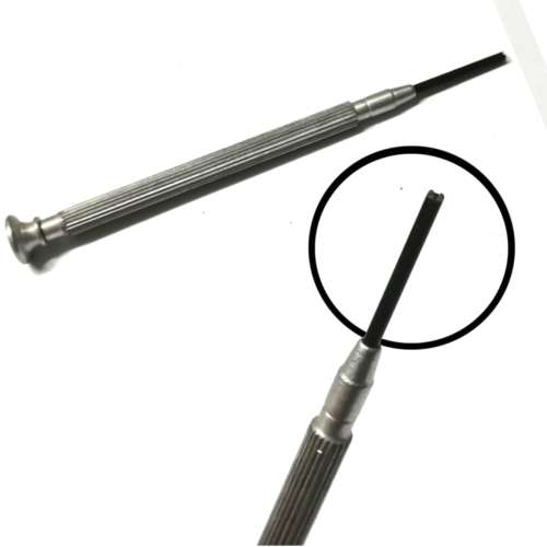 Watchmaker tools - driver with notch - 1.5mm - total length 8.1cm