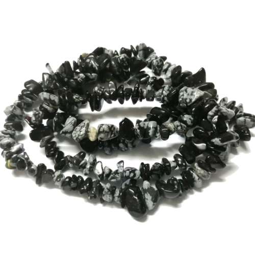 Beads / Gemstone - Snowflake - Beads - String+/-85cm  Beads 5x8mm / Beads for crafting