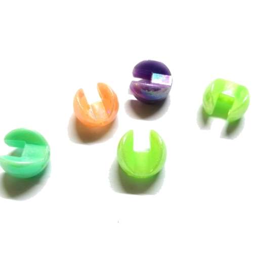 Beads /Acrylic Beads - 14mm -  5pcs - color mix/ Beads for crafting